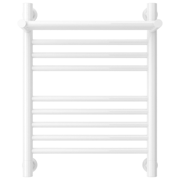 Полотенцесушитель водяной, с полкой цвет белый Сунержа Богема+ 500х400 12-0223-5040 (детальная фотография), с нижним подключением