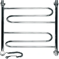 Полотенцесушитель электрический Ника Curve 60х60 см левый