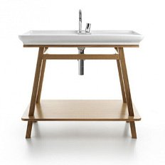 Раковина консоль ArtCeram Trapezio