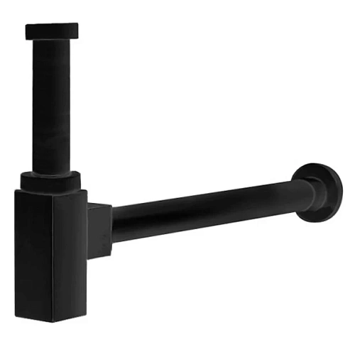 Сифон для раковины Cezares CZR чёрный матовый - фото 2