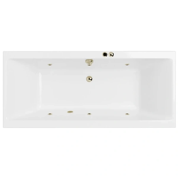 Ванна гидромассажная Excellent Pryzmat Soft 180 x 80 см, белый/бронза, WAEX.PRY18.SOFT.BR (детальная фотография)