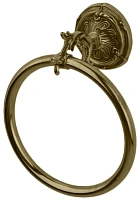 Полотенцедержатель кольцо, бронза, Art&Max Barocco