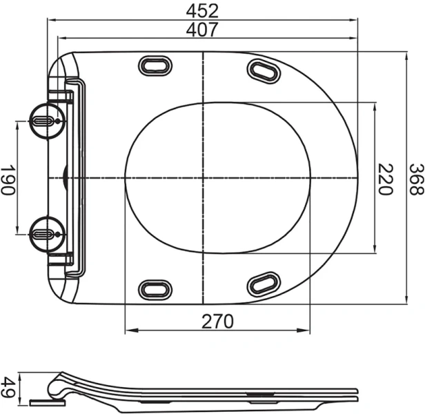 Крышка-сиденье с микролифтом BelBagno Tanto быстросъемная BB2034SC (детальная фотография), в наличии index_1