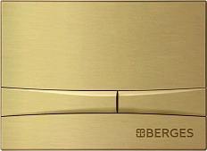 Клавиша смыва BERGES Novum F8 бронза