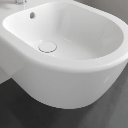 Биде подвесное Villeroy & Boch Avento белое 54050001 (детальная фотография), белые