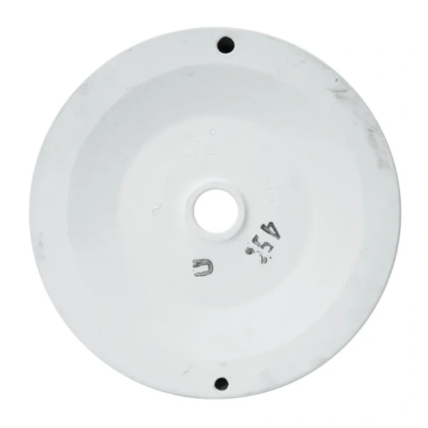 Раковина Sanita Luxe Best 40 см белая WB.CT/Best/40-N.Slim/WHT.G/S1 (детальная фотография), в форме чаши, круглой формы