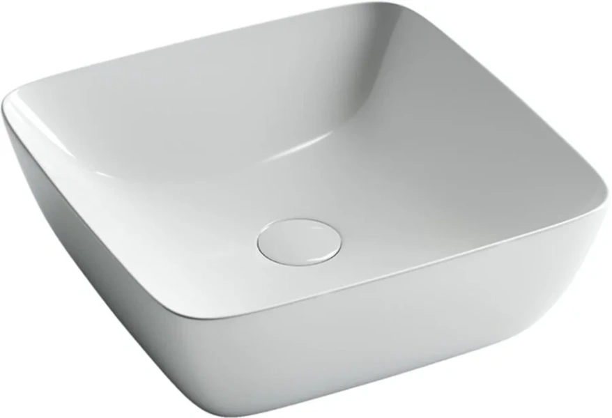 Раковина Ceramica Nova Form 41 см накладная CN2002 (детальная фотография), современные, hi-tech