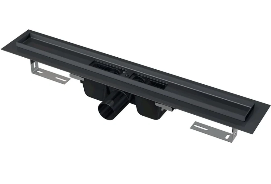 Душевой лоток Alcaplast APZ 85 см со стандартным сифоном APZ1BLACK-850 (детальная фотография)