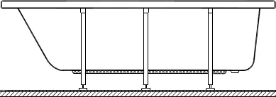 Ножки для ванны VitrA Neon 59990228000 (детальная фотография), акриловые