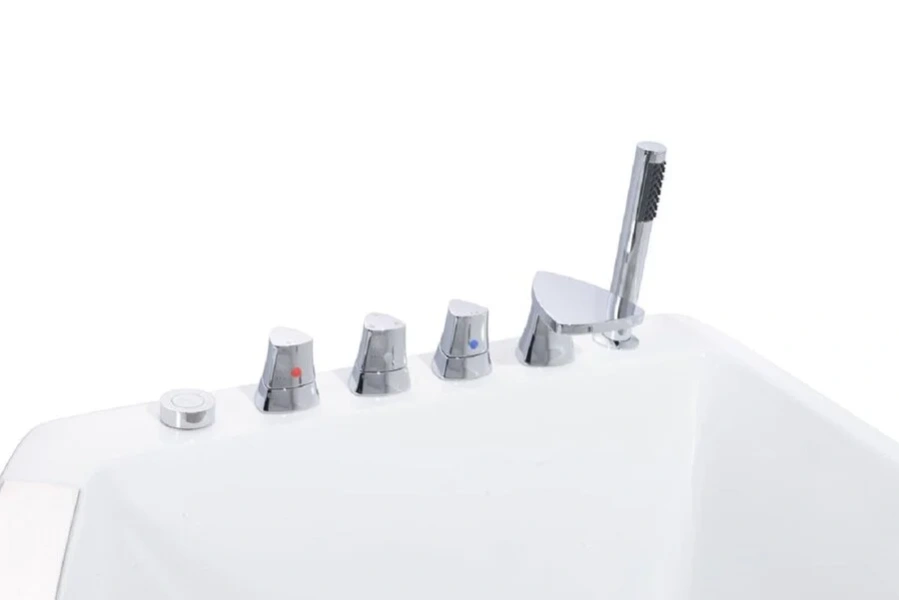 Ванна гидромассажная акриловая Orans OLS-BT65109 R/L 170 х 120 см OLS-BT65109 L (детальная фотография), с гидромассажем