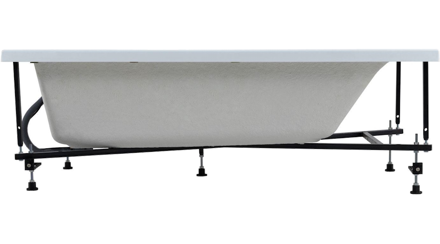 Ванна акриловая Aquanet Bright 175x75 см с каркасом 216660 (детальная фотография), акриловые