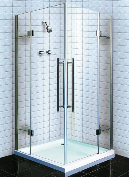 Душевой уголок Wasserfalle F-2001 (90x90) F-2001(90x90) (детальная фотография), квадратные