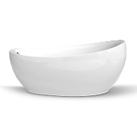 Ванна акриловая Black&White Swan 180x90 см белая