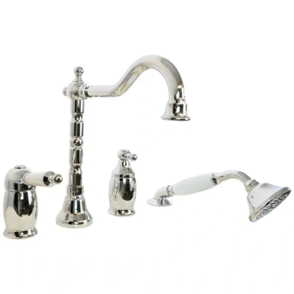 Смеситель для ванны Migliore Oxford хром 19125 (детальная фотография)