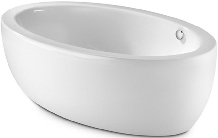 Ванна акриловая Roca Georgia 185х100 см отдельностоящая 248159001 (детальная фотография)