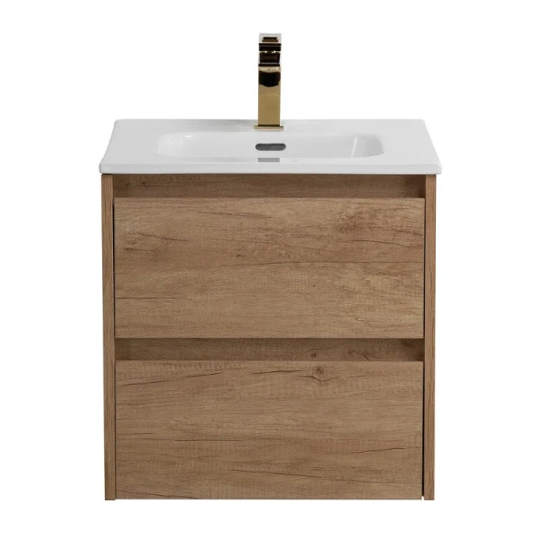 Тумба под раковину подвесная BelBagno Kraft 50 см rovere nebrasca nature KRAFT-500-2C-SO-RNN (детальная фотография)