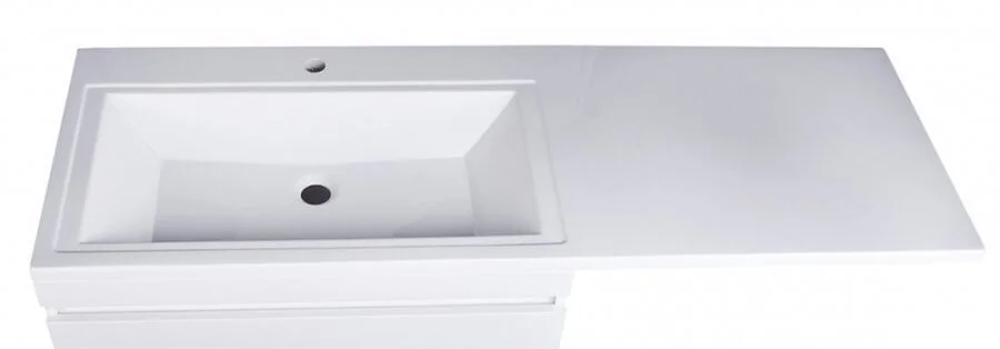 Тумба с раковиной подвесная Style Line Даллас СС-00002304 150 см с думя ящиками (детальная фотография) index_1