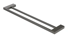 Полотенцедержатель Cezares Slider оружейная сталь