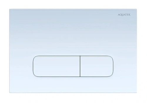 Клавиша смыва Акватек Pneumo S белая - фото 2