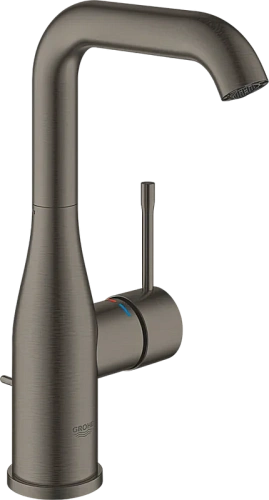 Смеситель для раковины темный графит матовый Grohe Essence New - фото 2