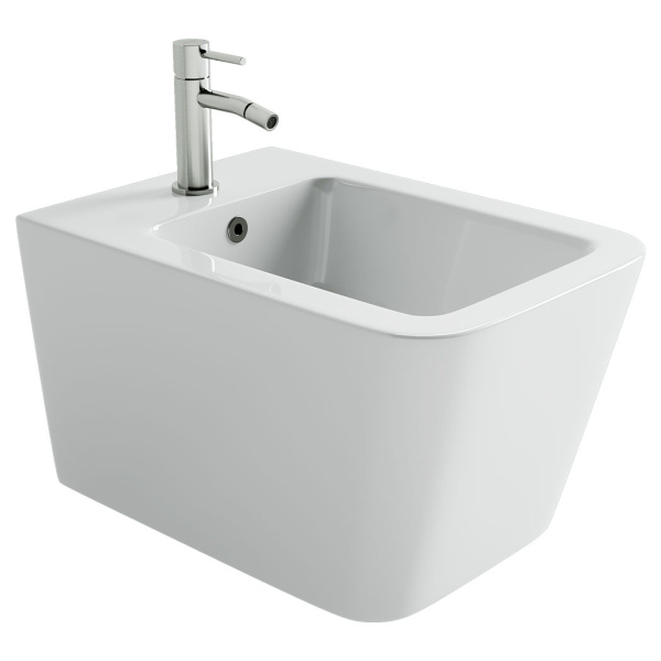 Биде подвесное Ceramicanova Miro белое CN11004 (детальная фотография)