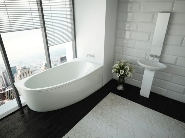 Ванна акриловая Azario Kapris 170 x 90 см, белая, левая/правая AV.0061170 (детальная фотография), 170 см