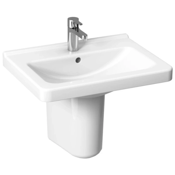 Раковина c отверстием для смесителя Jika Cubito 8104220001041 (детальная фотография), недорогие