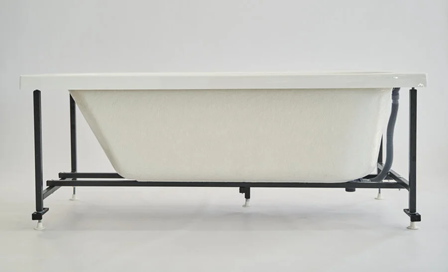 Акриловая ванна Радомир Vannesa Николь 180 x 80 см, с фронтальной панелью и каркасом, 2-78-0-0-1-210 (детальная фотография), приставные, встраиваемые