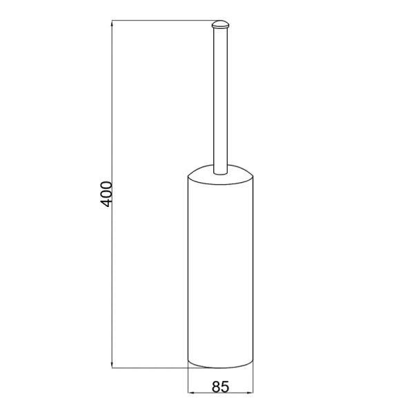 Ершик Boheme Murano бронза 10908-B (детальная фотография), классические, ретро, декорированные
