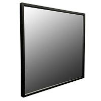 Зеркало Comforty Бредфорд 90 см черный глянец
