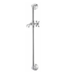 Штанга для душа, хром, Nicolazzi Doccia C8071CR (детальная фотография), шланги для душа