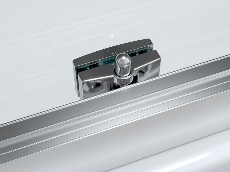 Душевой уголок Abber Schwarzer Diamant 150x90 см профиль хром AG301505-S905 (детальная фотография), современные, hi-tech