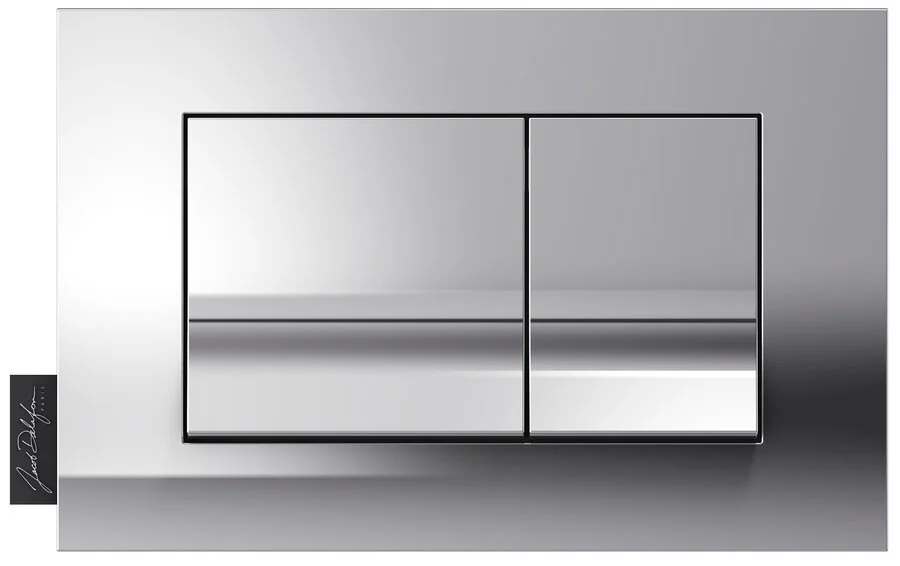 Клавиша смыва Jacob Delafon глянцевый хром E20858-CP (детальная фотография)