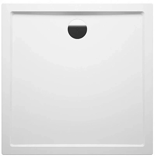Душевой поддон акриловый белый с панелью Riho Davos 251 90x90 см - фото 1
