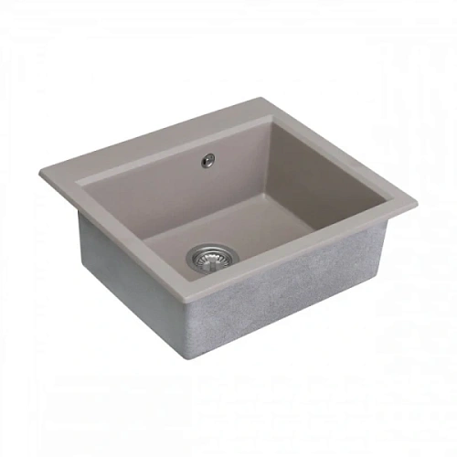 Мойка для кухни Акватон Линеа 58 см серый шелк - фото 5