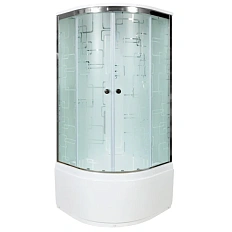 Душевая кабина Deto EM 80x80 см с высоким поддоном