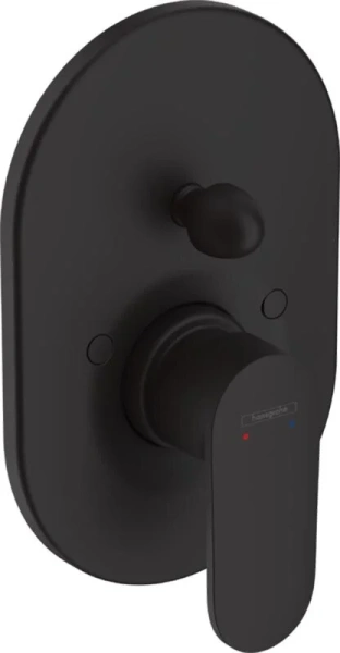 Смеситель для душа Hansgrohe Vernis Blend черный матовый 71449670 (детальная фотография)