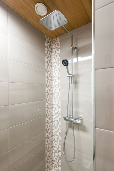 Смеситель для душа термостатический Oras Optima 7160U (детальная фотография), настенные