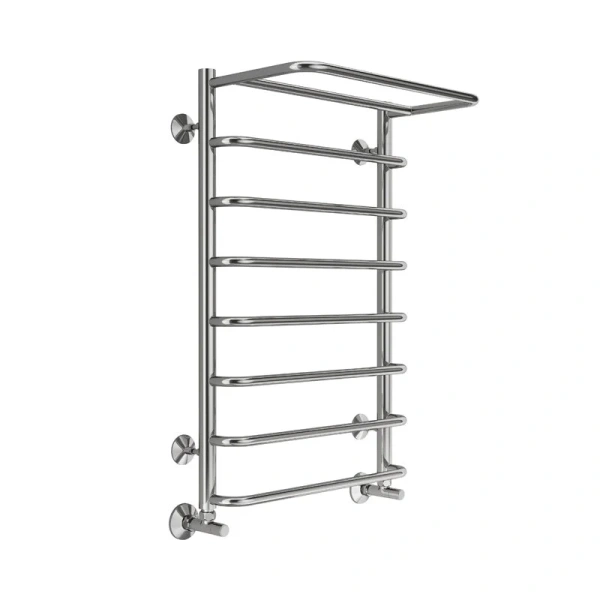 Полотенцесушитель водяной Terminus Полка П8 500х800 хром 4670078530295 (детальная фотография), хром