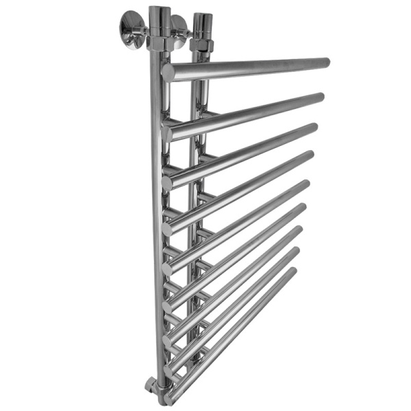 Полотенцесушитель водяной Energy Rose 60x80 (детальная фотография), современные, hi-tech