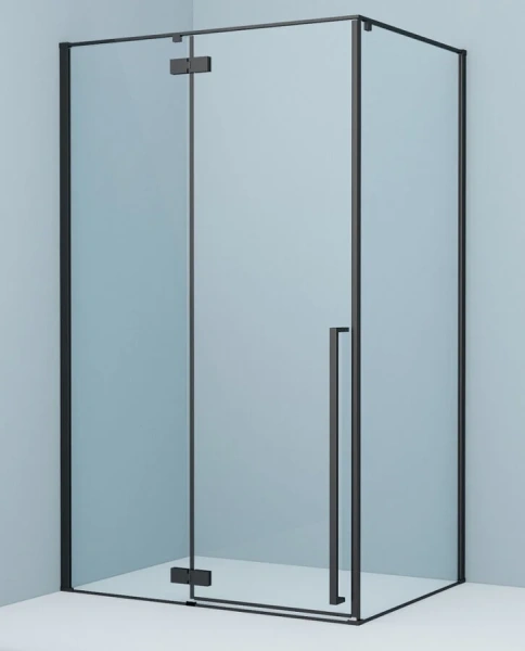 Душевой уголок IDDIS Slide 120х90 см черный алюминиевый профиль SLI6BS2i23 (детальная фотография)
