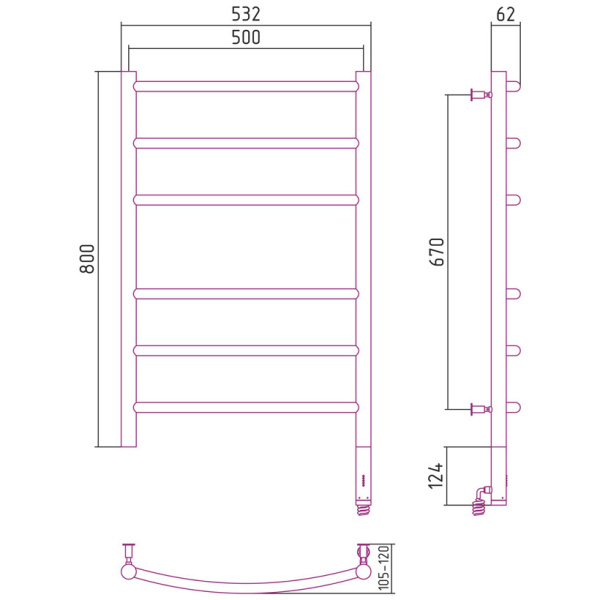Схема (детальная фотография), черный