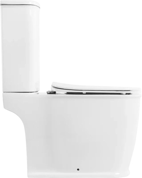 Унитаз компакт BelBagno Prado BB10150CP фаянсовый (детальная фотография), недорогие, сиденье с микролифтом , с антивсплеском, компакт, низкие