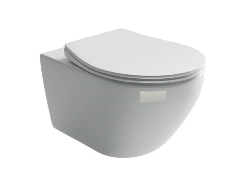 Унитаз подвесной Ceramica Nova Pearl безободковый CN8001 (детальная фотография)