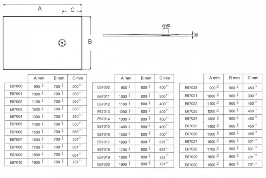 Душевой поддон Jacob Delafon Singulier 120х80 см прямоугольный, серый шелк E67013-MGZ (детальная фотография), низкие до 15 см