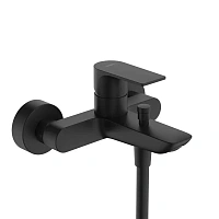 Смеситель для ванны Hansgrohe Rebris черный матовый