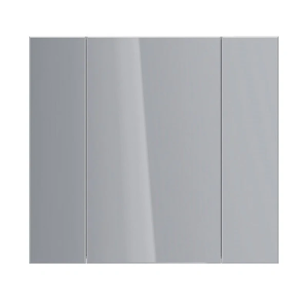 Зеркальный шкаф Lemark Universal 90 см 3-х дверный LM90ZS-U (детальная фотография), навесные