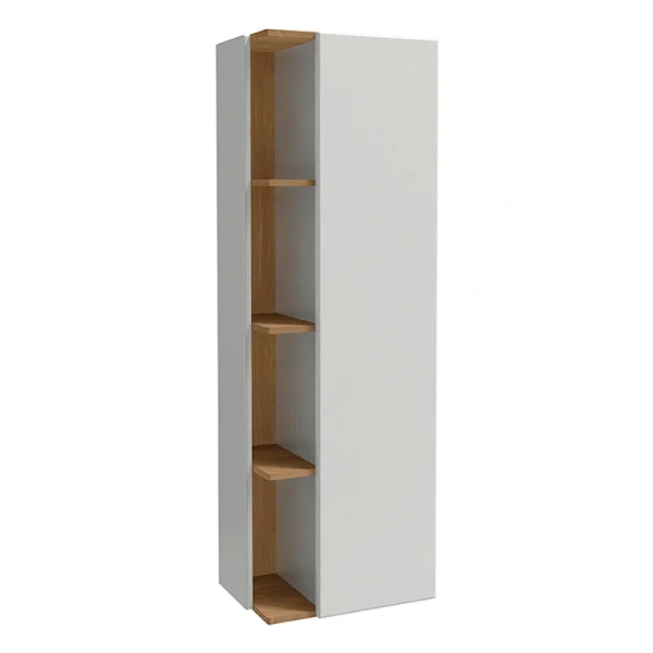 Шкаф-пенал подвесной Jacob Delafon Terrace 50 см левый белый блестящий EB1179G-G1C (детальная фотография)