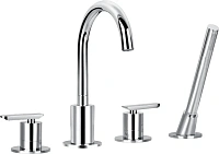 Смеситель для ванны Cezares Siesta с ручным выдвижным душем