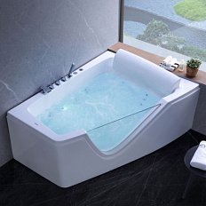 Ванна акриловая Gemy 170x130 см правосторонняя